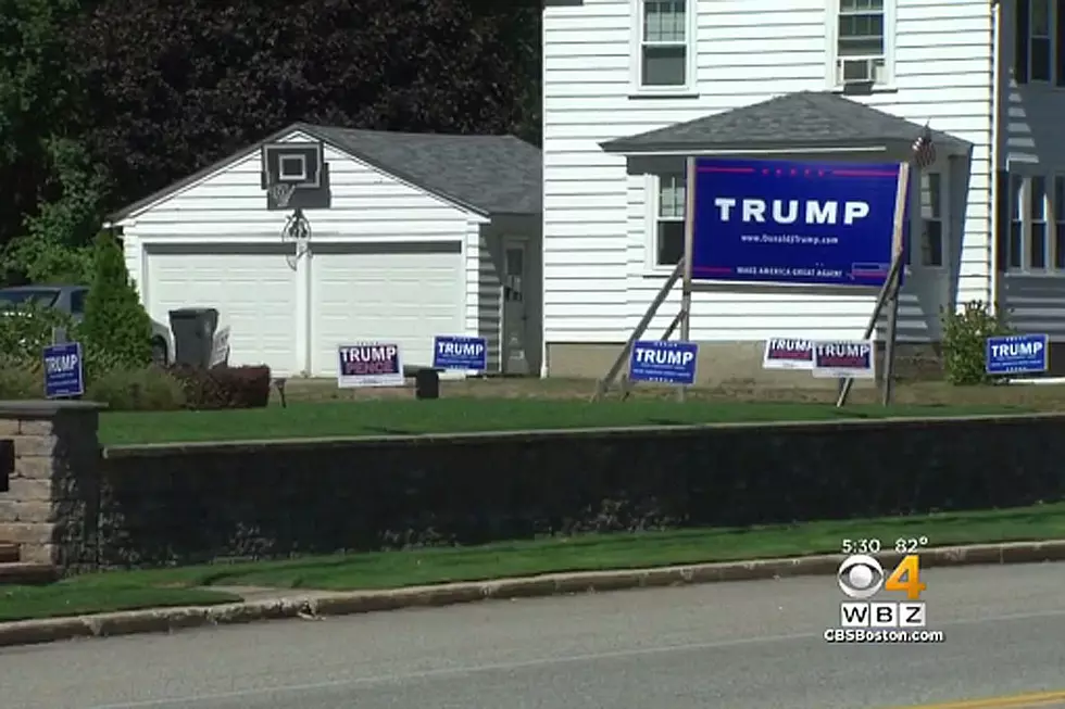 Donald Trump Supporter in Hot Water for Posting Too Many Signs in Yard