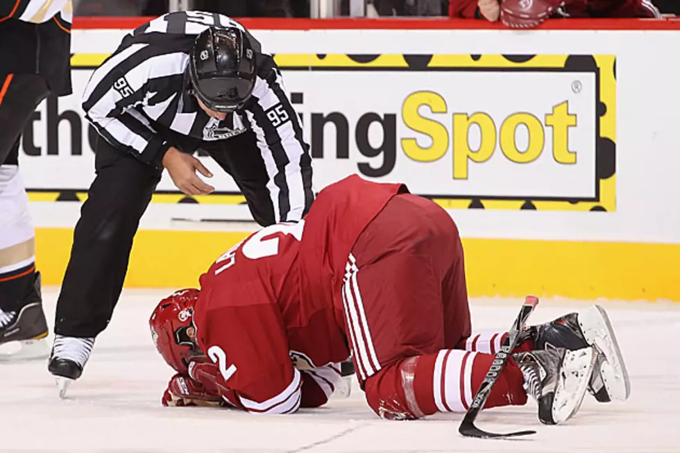 What Happens When You Get Hit in the Face With a Hockey Puck? [PHOTO]