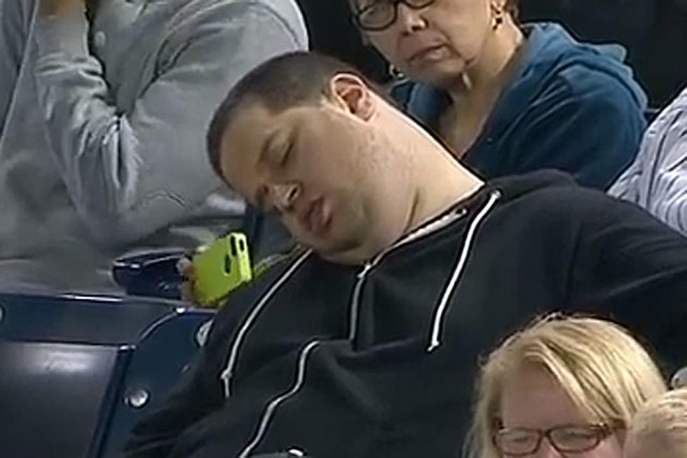 Tired (And Mocked) Fan Who Slept During Yankees-Red Sox Game Suing for $10 Million [VIDEO]
