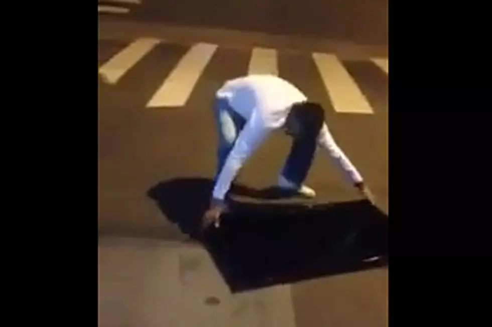 Deranged Brazil Fan Smashes TV to Bits After World Cup Loss [VIDEO]