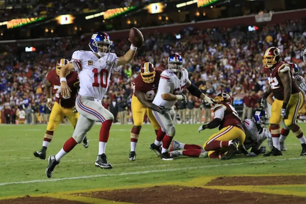 Eli Manning Leads N.Y. Giants To 45-14 Rout Of Washington