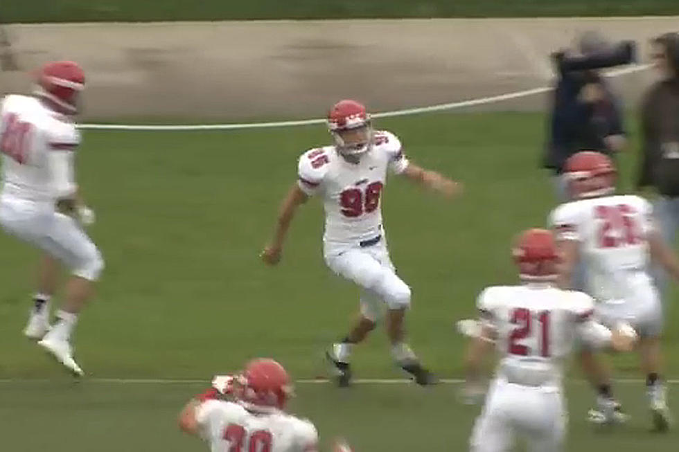 How on Earth? Kicker Scores TD After Kicking Off to Other Team