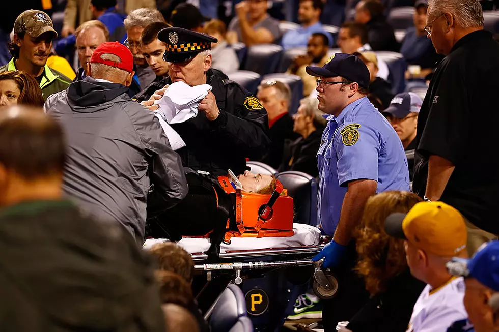 Pirates Fan Hospitalized After Getting Hammered by Foul Ball [GRAPHIC VIDEO]