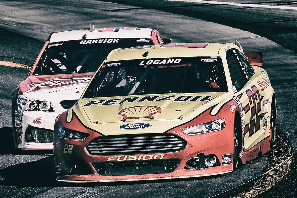 Joey Logano Passes Kevin Harvick on Final Lap to Win at Watkins Glen