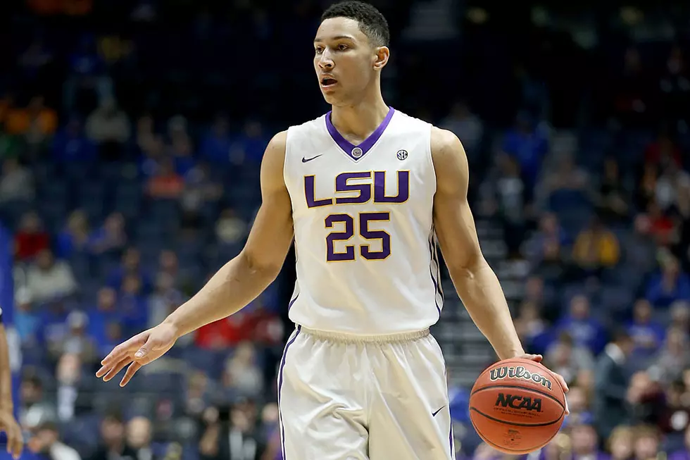 Ben Simmons Kicked In a 3-Pointer Like It’s NBD