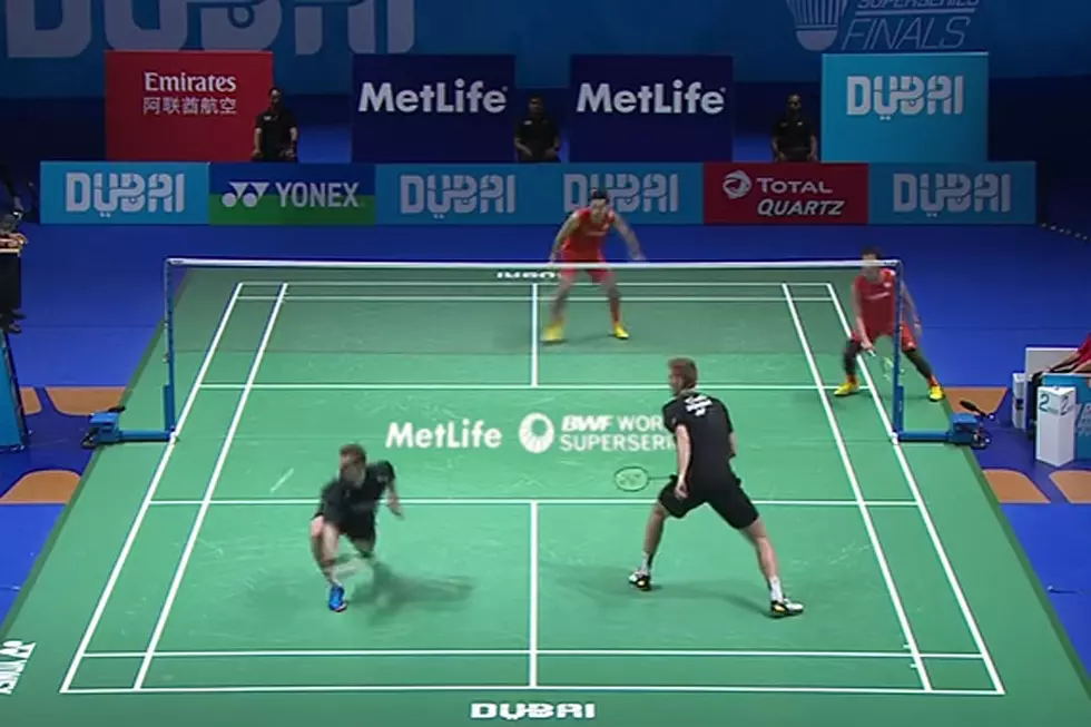 This Crazy Badminton Rally Almost Makes the Sport Watchable