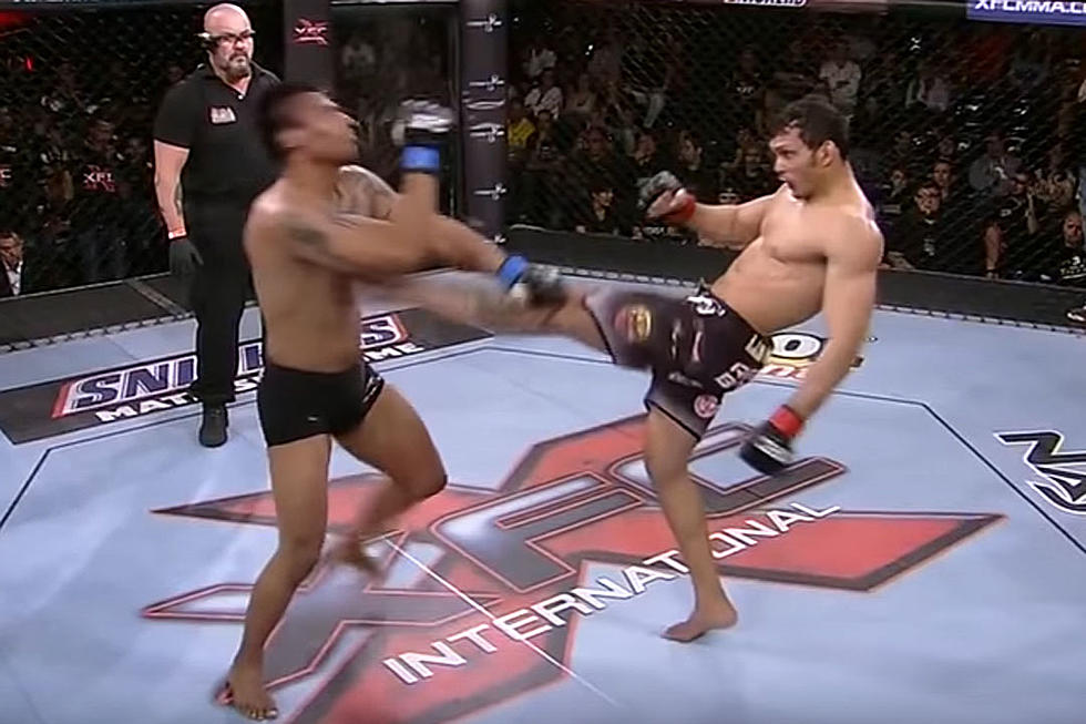 Devastatingly Thunderous MMA Knockout Kick Will Leave You Concussed