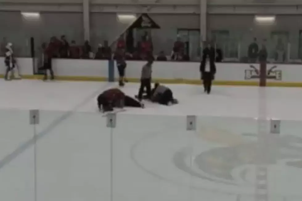Hockey Player Arrested in National Title Game After Brutal Hit on Ref