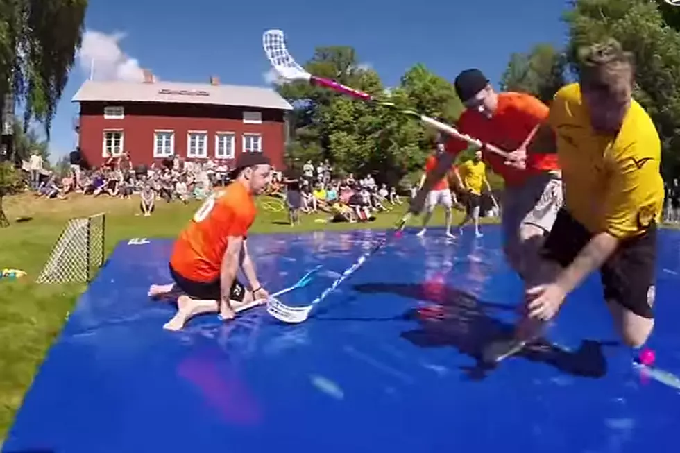 Soap Hockey Is the Slipperiest Fun You'll Ever Have With a Puck
