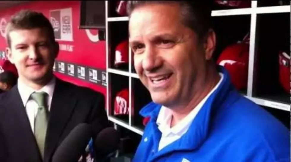 John Calipari Reds Pitch Met with Disdain [VIDEO]