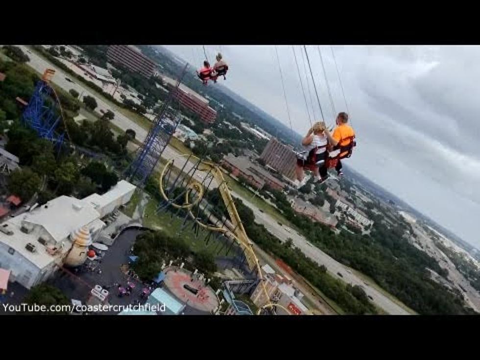 World&#8217;s Highest Swing Ride: The Texas SkyScreamer at Six Flags Over Texas [Video]