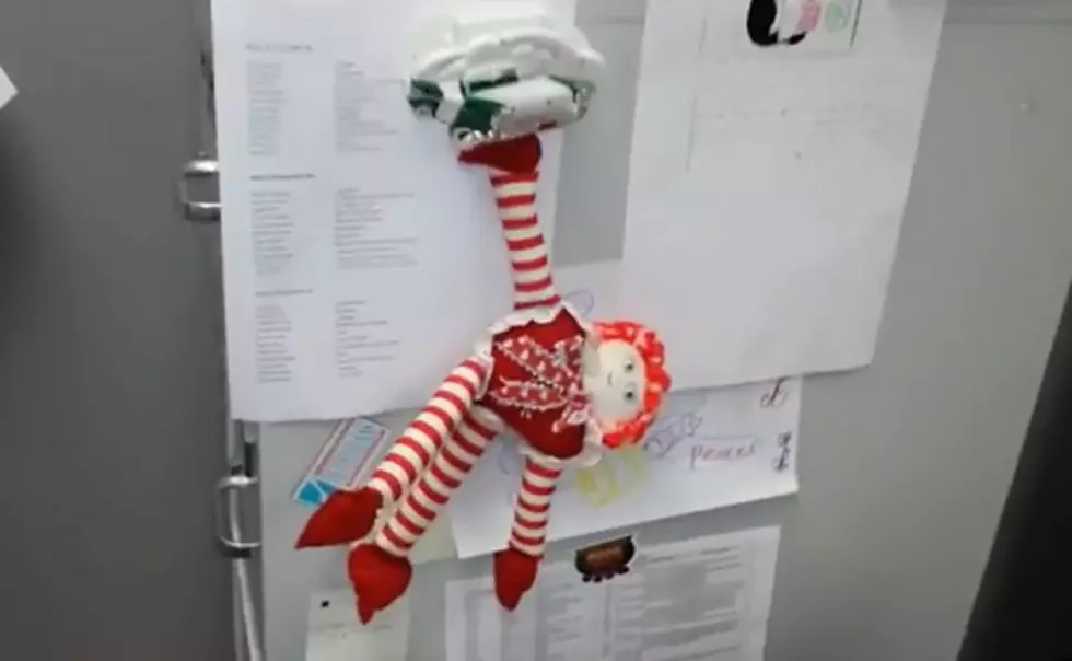 Dave Spencer Discovers Creepy Raggedy Ann Doll Dangling in His Office [VIDEO]