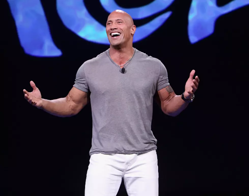 The Rock Rescues Puppies From Drowning [PHOTO]