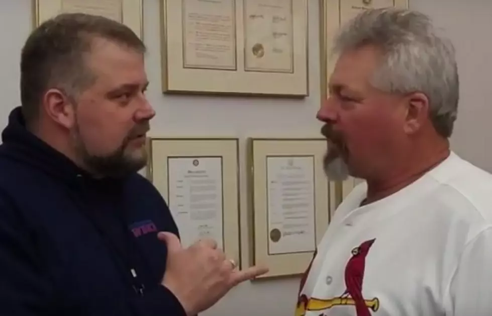Dave Spencer Meets St. Louis Cardinals Legend Danny Cox [VIDEO]