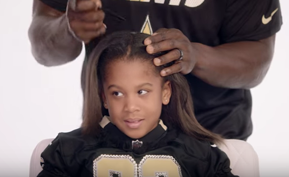 NFL Dads Do Their Daughters&#8217; Hair For Super Bowl Spots [VIDEO]