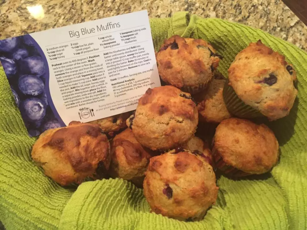 What’s Cookin’?: Big Blue Muffins [Recipe]