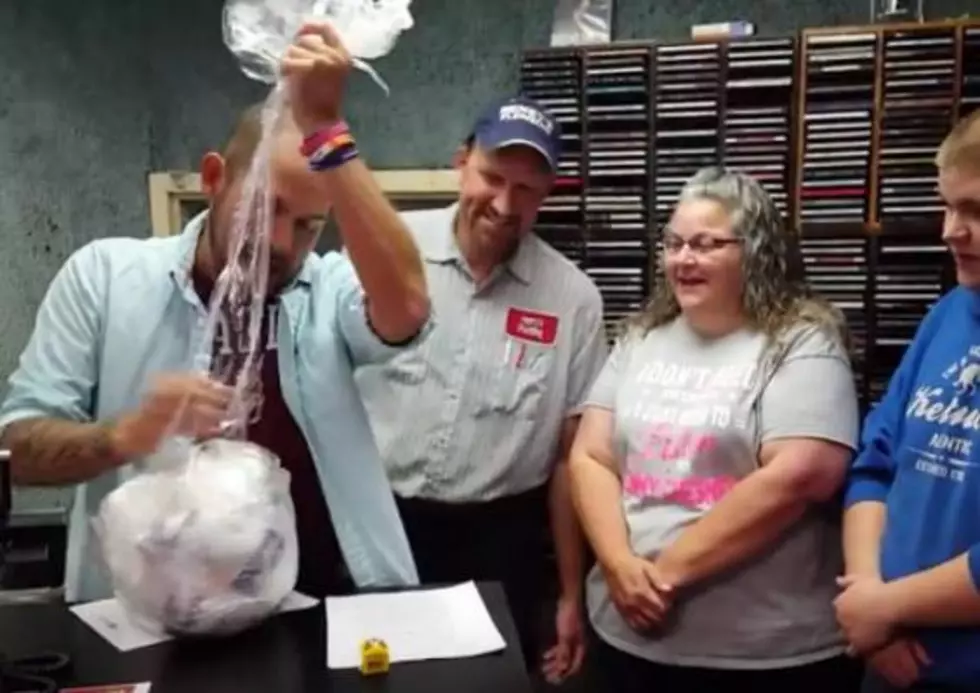 Chad&#8217;s Saran Wrapped Birthday Ball of Fun from The Schells [Video]