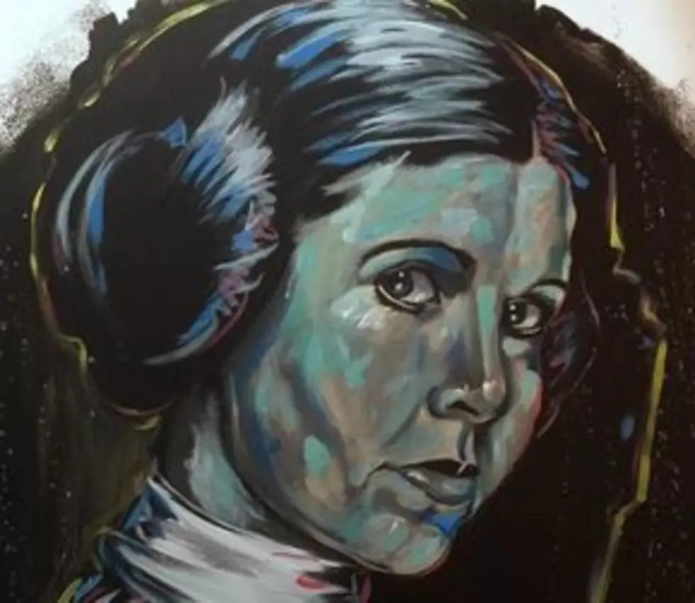 Local Owensboro Artist Honors Carrie Fisher [PHOTO]