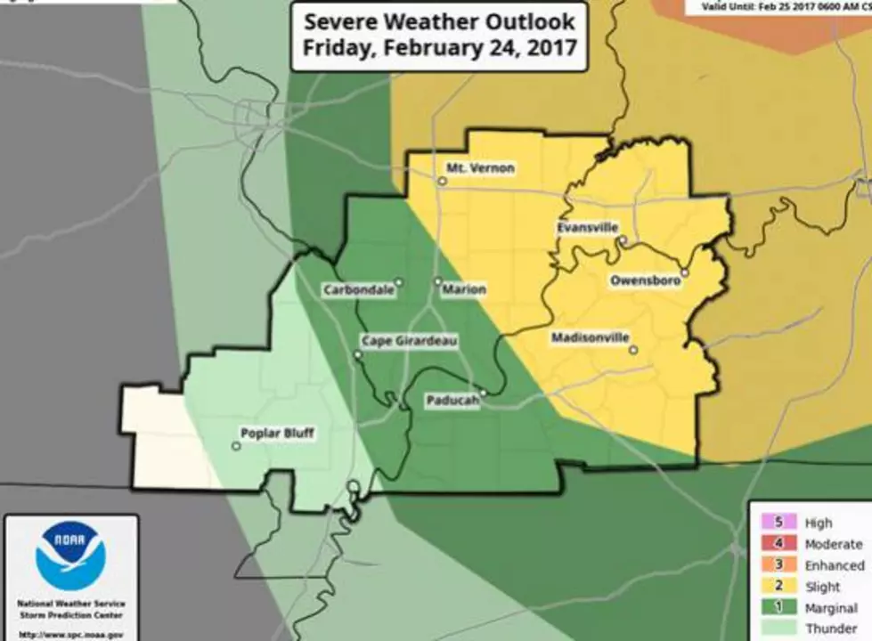 The National Weather Service Has Issued A Slight Risk Of Severe Weather For The Tri-State [Photo]