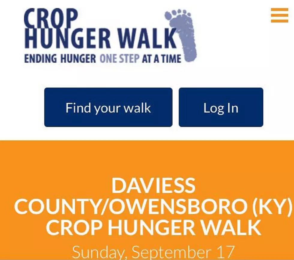 Owensboro/Daviess County CROP Hunger Walk Set for Sunday Afternoon