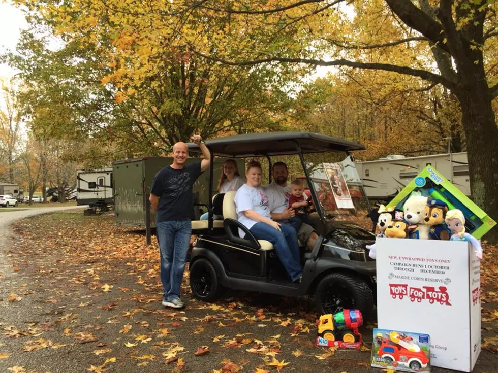 American RV Donates Toys and Cash for Families in Need [VIDEO]
