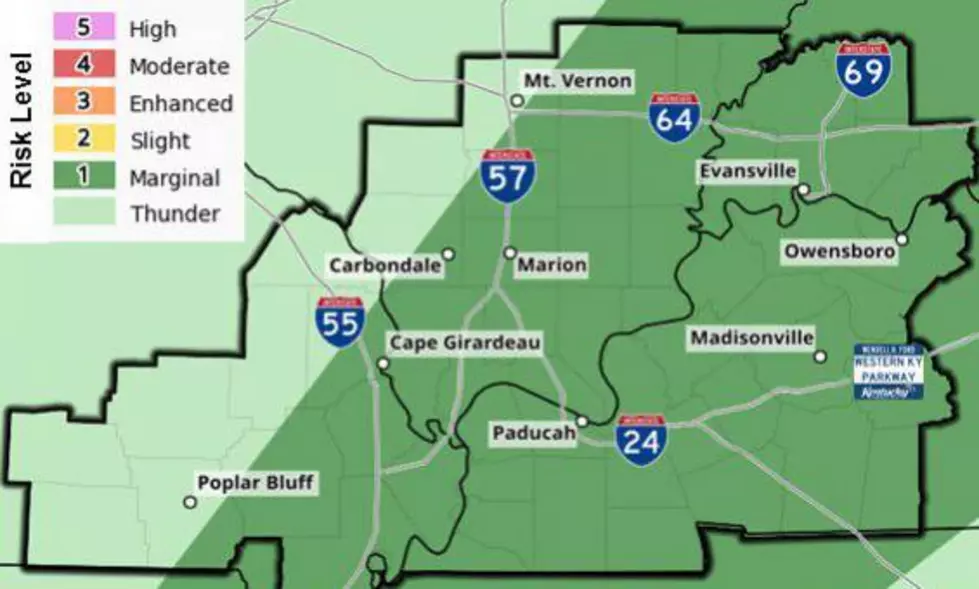 Marginal Risk of Severe Weather for the Tristate Today [Forecast]