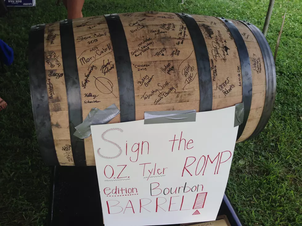 Sign the ROMP Bourbon Barrel