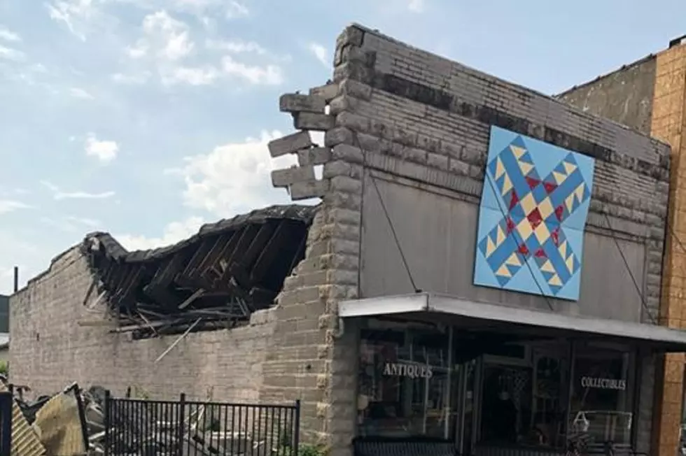 Building Collapses on Main Street in Beaver Dam