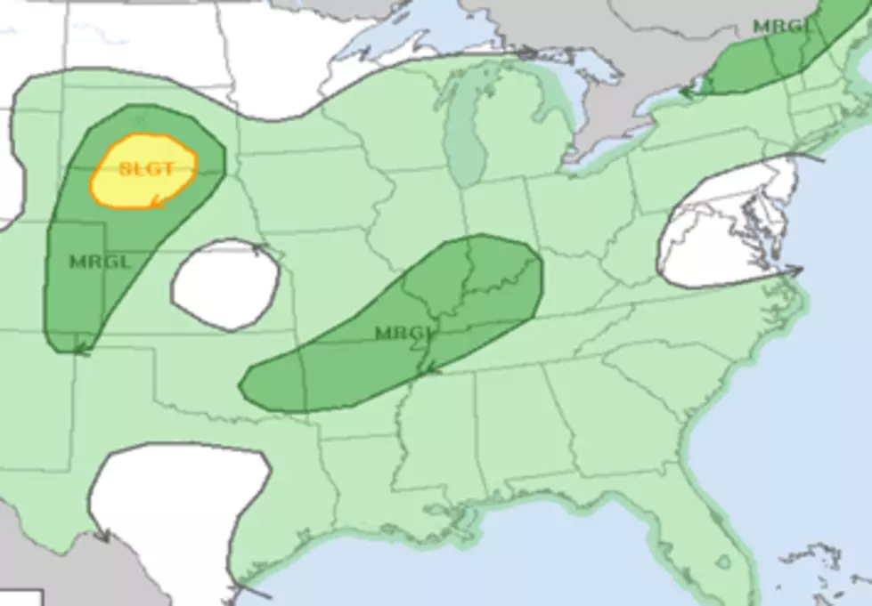 Marginal Risk of Severe Weather in the Tri State