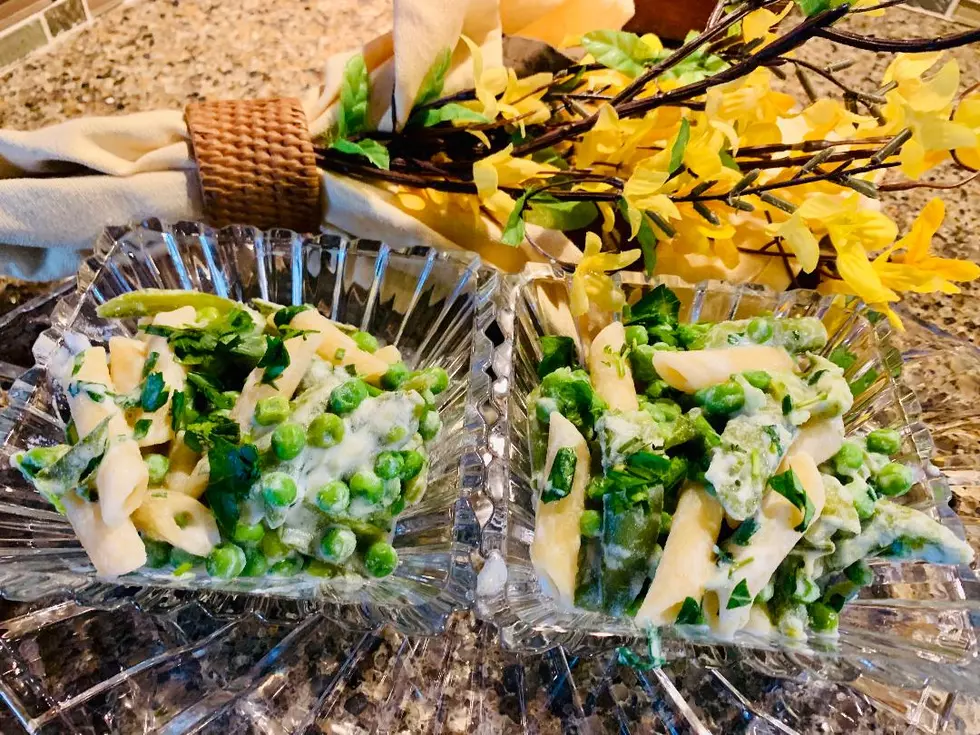 What&#8217;s Cookin&#8217;? Patty&#8217;s Spring Pea Pasta [RECIPE]