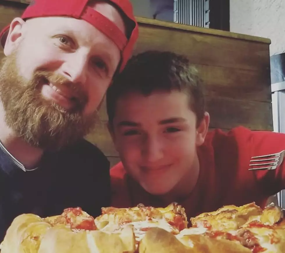 Angel’s Family Experiences Stellian’s Eight Pound Pizza In Central City (PHOTOS)