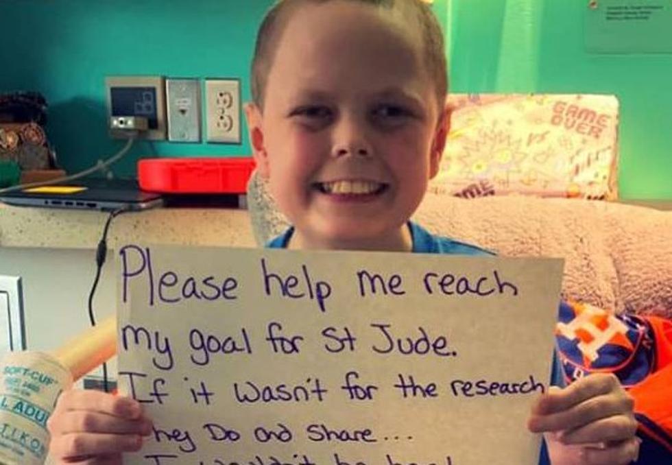 Cancer Patient Brock Pederson Raises Money for St. Jude Radiothon