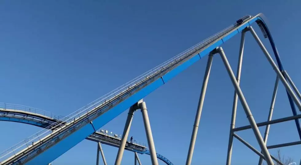 Orion: Watch The First Test Run on Kings Island's New Coaster