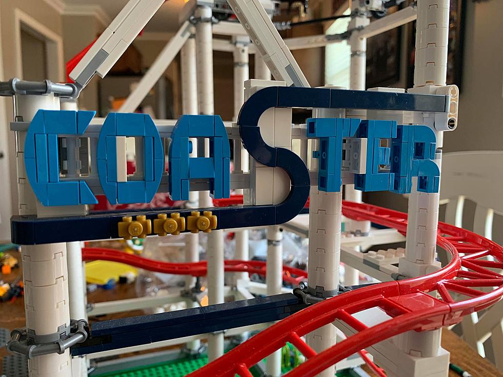 Kid Constructs Awesome Roller Coaster From Legos