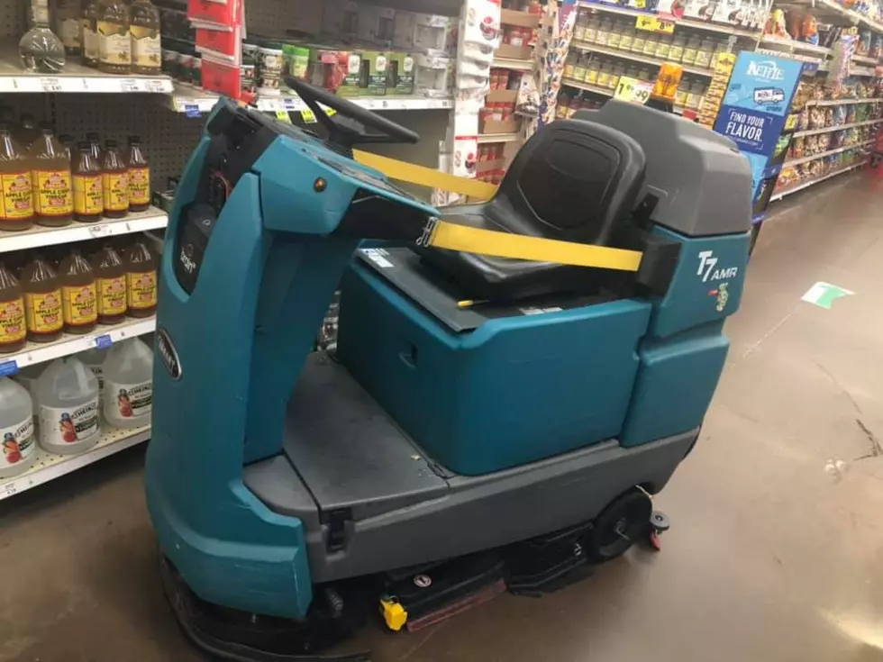 Have You Ever Had an Encounter with the Automated Aisle Cleaner at Kroger?