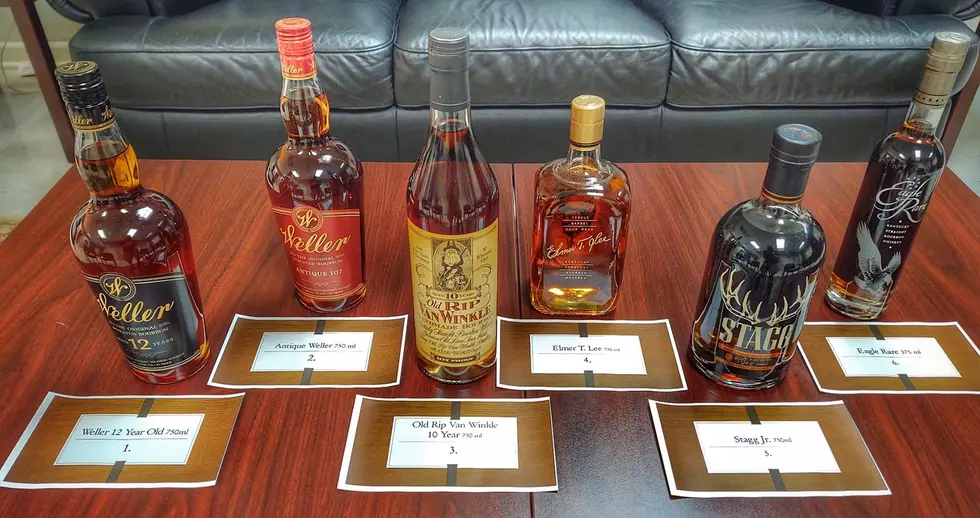 See the Bourbons Available in the Western Kentucky Regional Blood Center Raffle [Gallery]