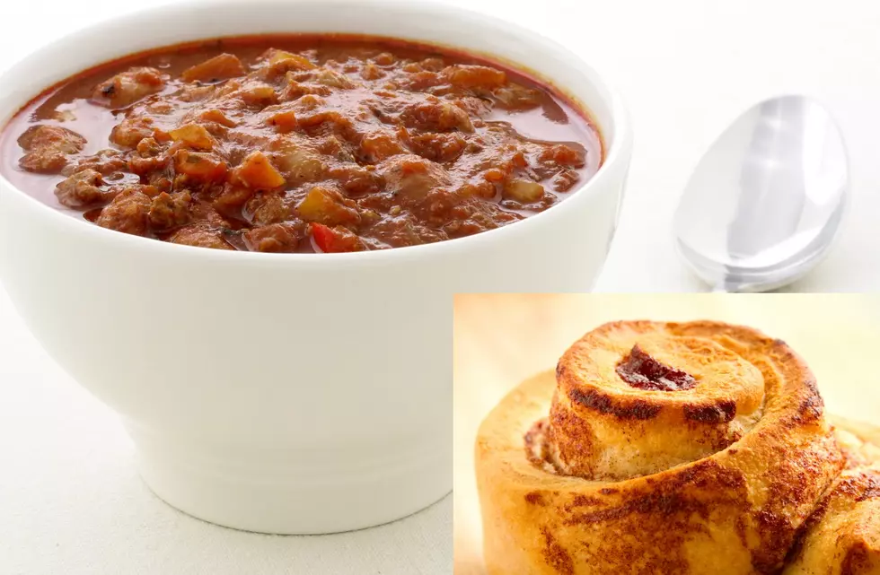 Chili with Cinnamon Rolls? I’m Not Sure, But I’d Try It