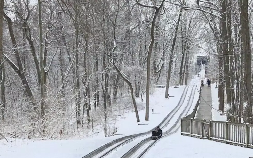 Get Your Thrill On At This Indiana State Park Toboggan Run
