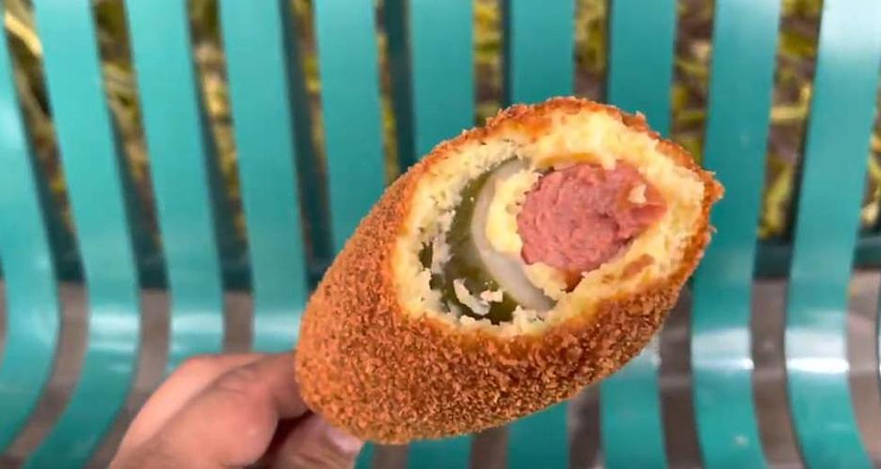 Would You Eat Disneyland's New Pickle Dog? [Video]