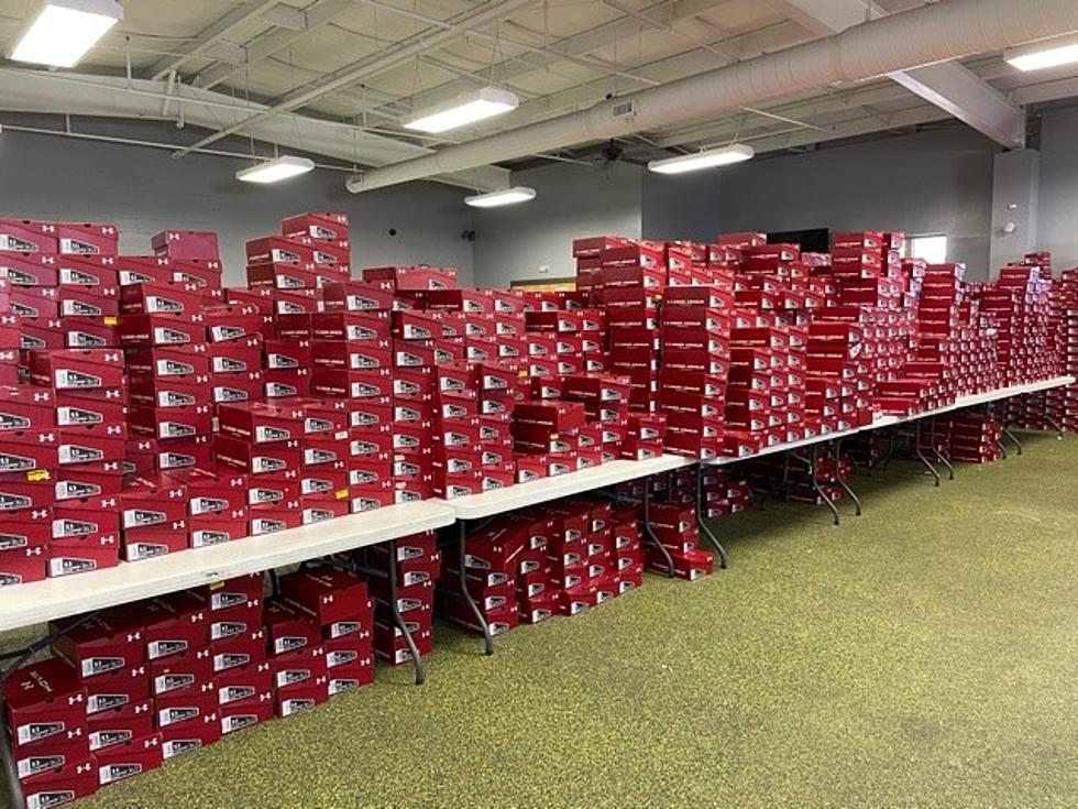 Under Armour Donates Shoes To Cliff Hagan Boys & Girls Club 