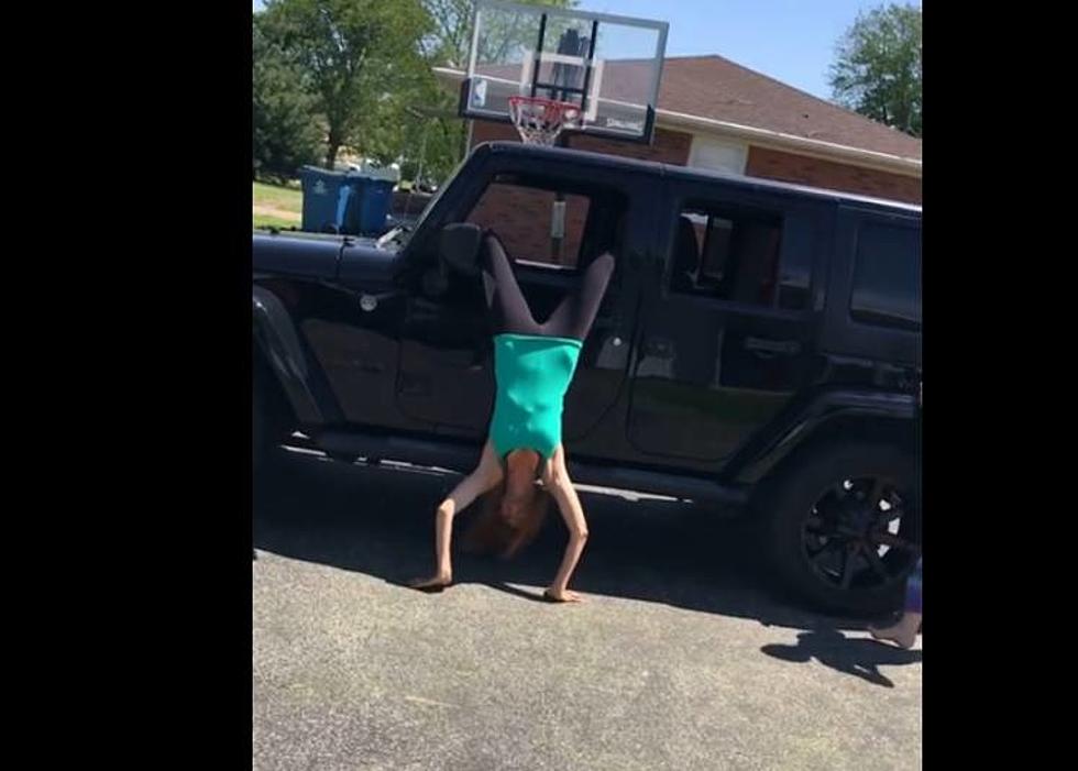 Lewisport Woman Demonstrates Acrobatic Way to Climb into Her Jeep [Video]