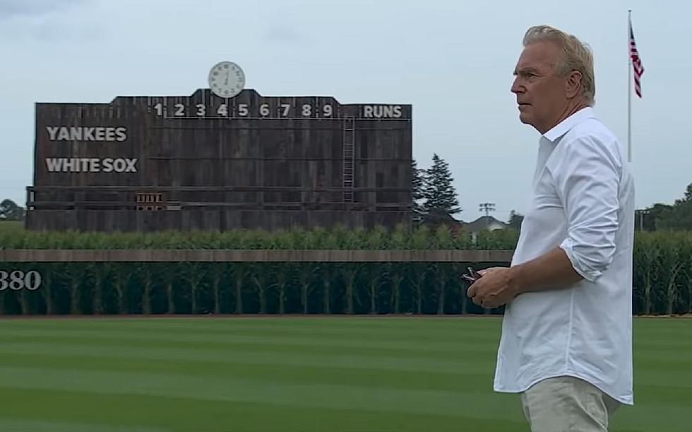 Kevin Costner Opens Game at Field of Dreams