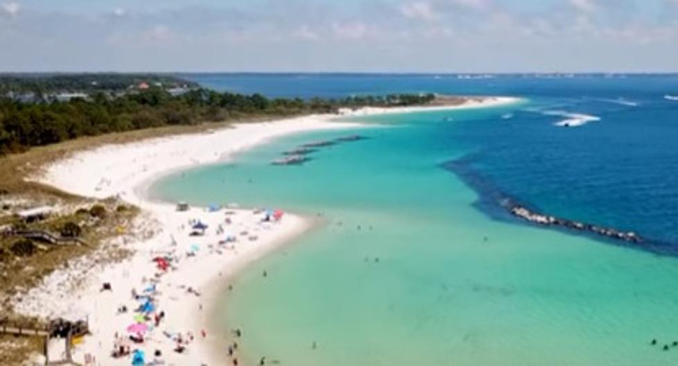 PCB State Park Has Beautiful Hidden Beach With Crystal Clear Ocean Water