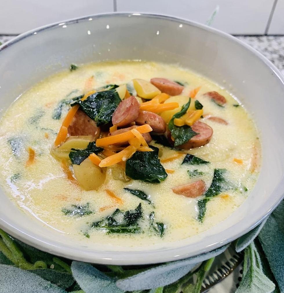 What's Cookin'?: Creamy Chicken Sausage and Kale Soup [Recipe]