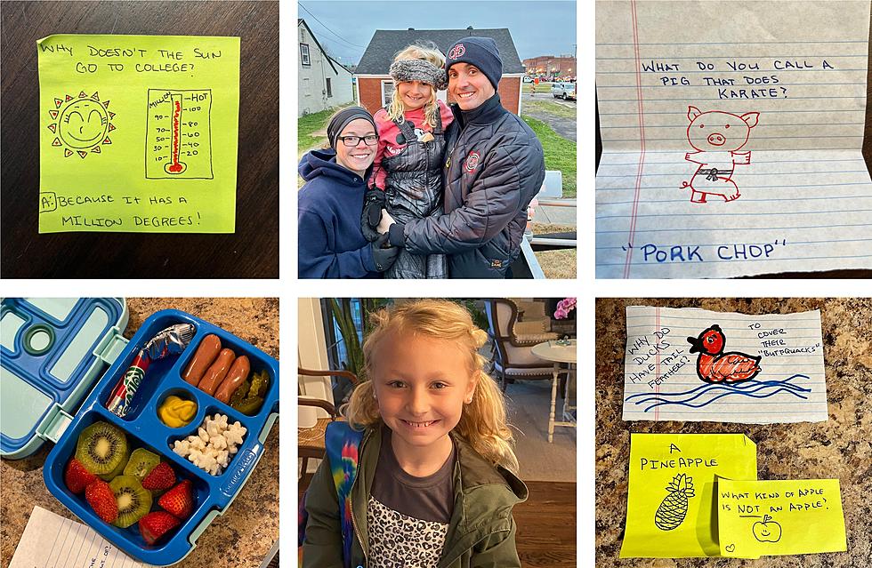 Kentucky Parents Gain Popularity on Social Media for Hilarious Lunchbox Jokes -SEE PHOTOS