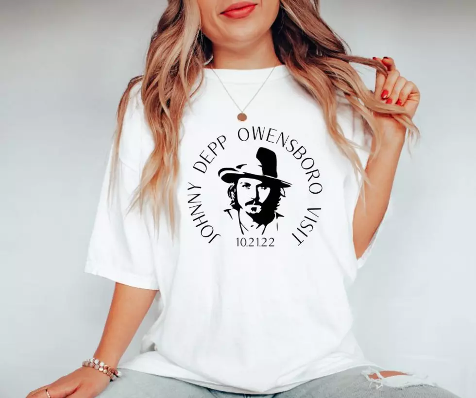 Hysterical T-Shirt Celebrates Johnny Depp’s Surprise 2022 Visit to Owensboro, KY