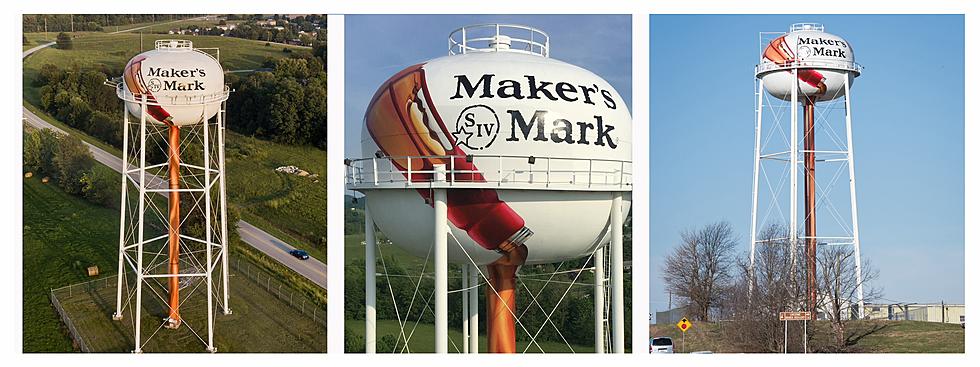 Clever Kentucky Water Tower featuring Maker’s Mark Bourbon in the Running for “Tank of the Year 2023″