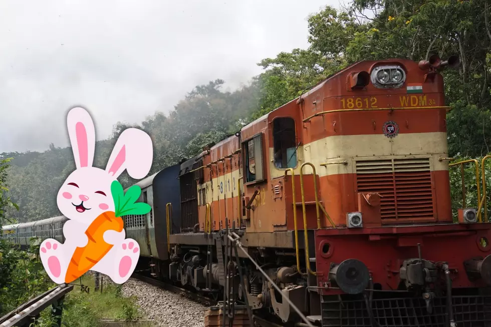 Climb Aboard the French Lick IN Easter Bunny Express