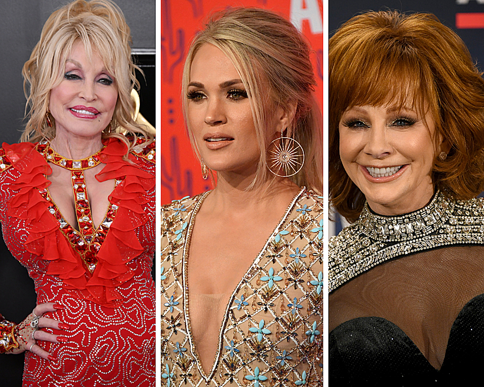Carrie Underwood Hosting CMA Awards with Dolly and Reba [VIDEO]
