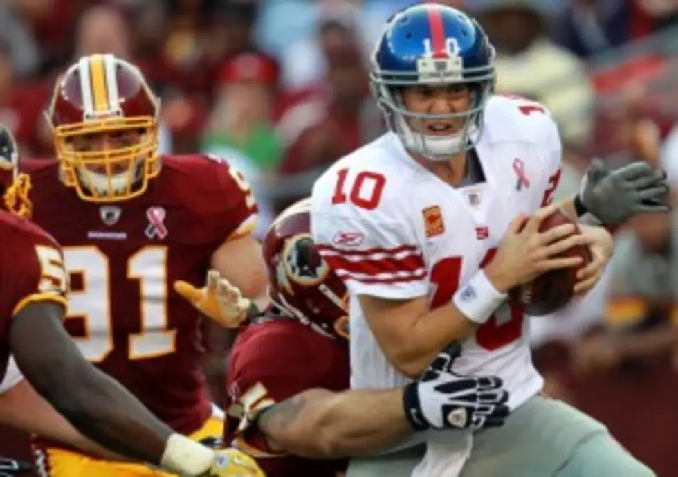 Redskins Sack Giants In Season Opener, 28-14